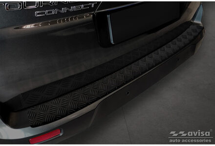 Ford Matzwart Aluminium Bumper beschermer passend voor Ford Tourneo Connect/Transit Connect 2014-2017 AV240219