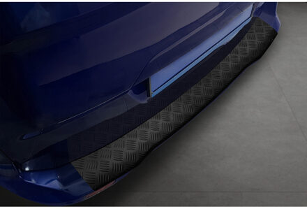 Ford Matzwart Aluminium Bumper beschermer passend voor Ford Tourneo Courier/Transit Courier 2014- 'Ri AV240220