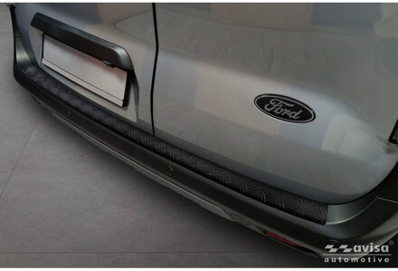 Ford Matzwart RVS Achterbumperprotector passend voor Ford Transit Courier II / Tourneo Courier II 2023- AV240236