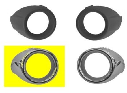 Ford Mistlampring rechts Chrome 1807596