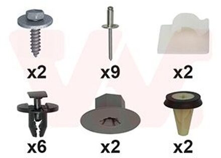 Ford Montageset Achterbumper 1809793