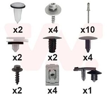 Ford Montageset Achterbumper 1949793