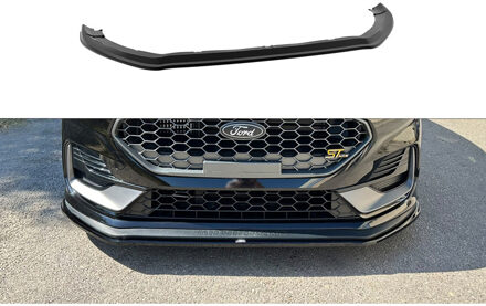 Ford Motordrome Voorspoiler passend voor Ford Fiesta ST VIII Facelift 2021- (ABS Glanzend zwart) DXVFO21
