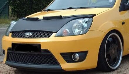 Ford Motorkapsteenslaghoes Ford Fiesta VI 2006-2008 zwart