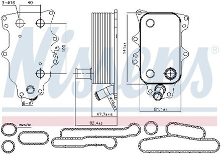 Ford Oil cooler 90737