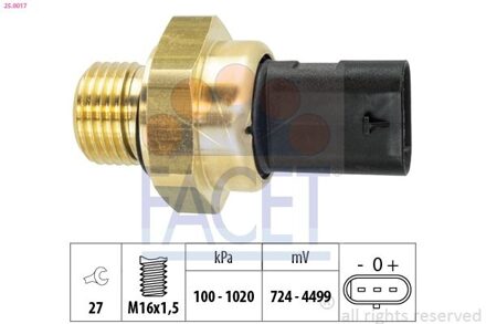 Ford Oliedruksensor 250017