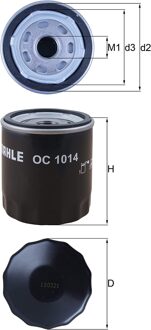 Ford Oliefilter OC1014