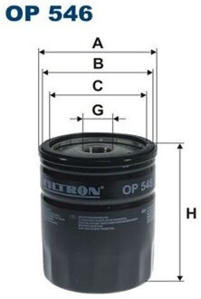 Ford Oliefilter OP546