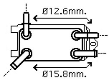 Ford OLIEKOELER 2.5 T5 Turbo 59003135