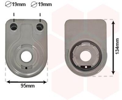 Ford Oliekoeler, motorolie 18003624