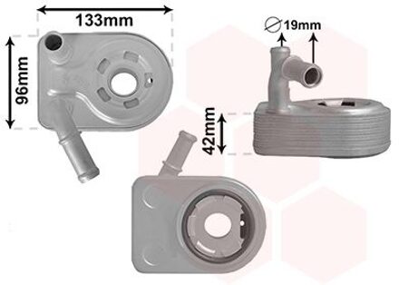 Ford Oliekoeler, motorolie 18013709