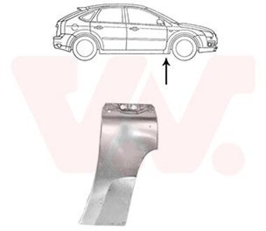 Ford Onderste Deel, Spatbord Rechts 1863156