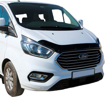 Ford Oneway Motorkapbeschermer Ford Transit Custom MK1 Facelift 2018-2023 - Glanzend Zwart OWBP04011