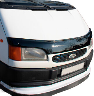 Ford Oneway Motorkapbeschermer (steenslagcover) passend voor Ford Transit MK5 1993-2002 - Glanzend zwart OWBP04042