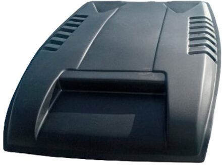 Ford Oneway Motorkapluchtinlaat (Scoop) passend voor Ford Ranger T6 2012-2015 - Matzwart OWBS06003