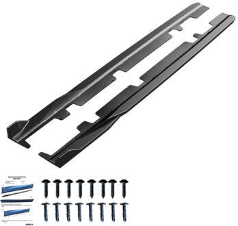 Ford Oneway Set Sideskirts passend voor Ford Fiesta ST/ST-Line MK8 2017- - Glanzend zwart OWSS10032
