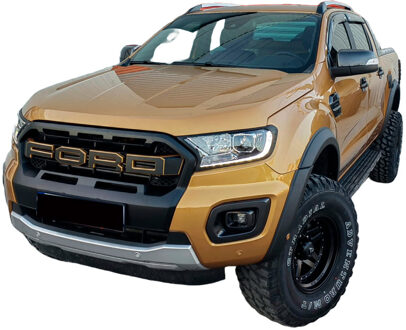 Ford Oneway Set spatbordverbreders (Fender Flares) passend voor Ford Ranger T8 2019-2022 (met Tape) OWFF02011