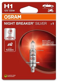 Ford Osram NIGHT BREAKER SILVER H1 64150NBS1BL