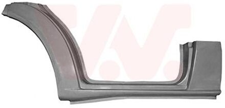 Ford OVERSIZEDEEL Voorwielrand + Dorpel L Met onderste deel midden stijl 1898159