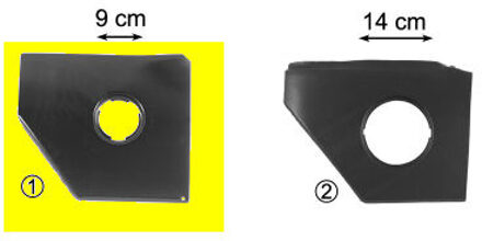 Ford Plaatwerkdeel Benzinedopplaat -93 1837191