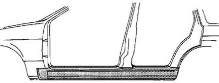 Ford PLAATWERKDEEL Dorpel R