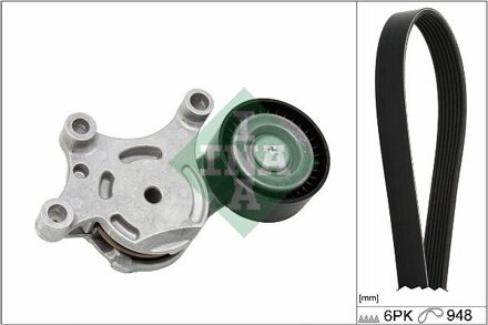 Ford Poly V-riem set 529057710