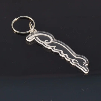 FORD PUMA key key ring key chain Schlüsselring porte-cles portachiavi laser cut Size: 60x25x3mm
