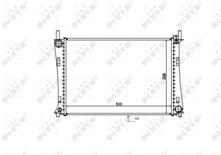 Ford Radiateur 53740