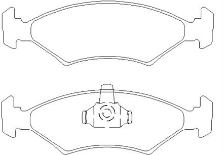 Ford Remblokken set 2310301