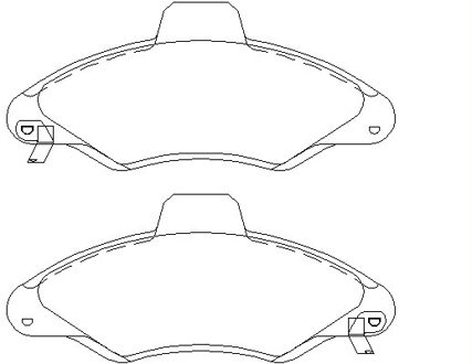 Ford Remblokken set 2330002