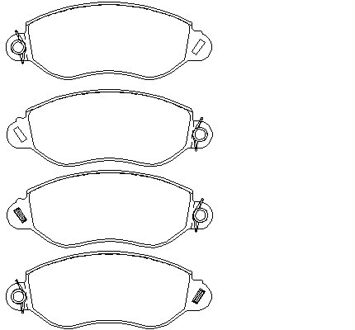 Ford Remblokken set 2343401