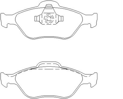 Ford Remblokken set 2360406
