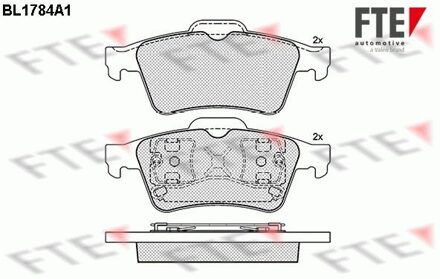 Ford Remblokken set BL1784A1