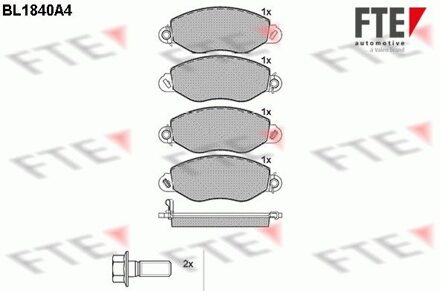 Ford Remblokken set BL1840A4