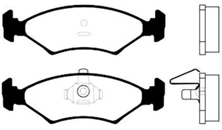 Ford Remblokken set BP4527