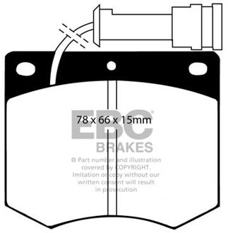 Ford Remblokkenset EBC Ultimax2 DP436 DP436