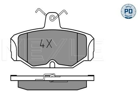 Ford Remblokkenset, schijfrem 0252098113PD