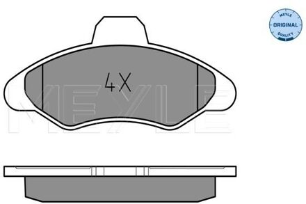 Ford Remblokkenset, schijfrem 0252117118