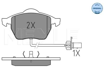 Ford Remblokkenset, schijfrem 0252184919W