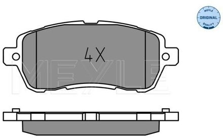 Ford Remblokkenset, schijfrem 0252219117