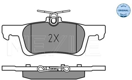 Ford Remblokkenset, schijfrem 0252280714