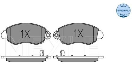 Ford Remblokkenset, schijfrem 0252357718W
