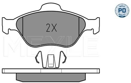 Ford Remblokkenset, schijfrem 0252360418PD