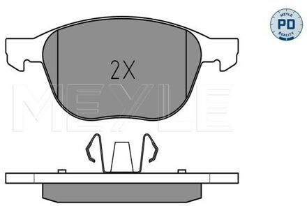Ford Remblokkenset, schijfrem 0252372318PD