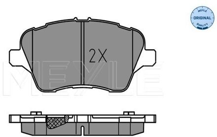 Ford Remblokkenset, schijfrem 0252513417