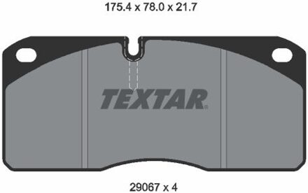 Ford Remblokkenset, schijfrem 2906705