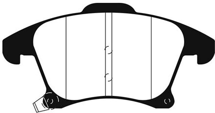 Ford Remblokkenset, schijfrem DPX2269