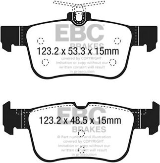Ford Remblokkenset, schijfrem DPX3047