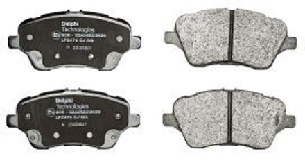 Ford Remblokkenset, schijfrem LP2474