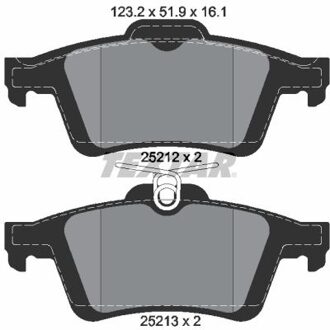 Ford Remblokkenset, schijfrem